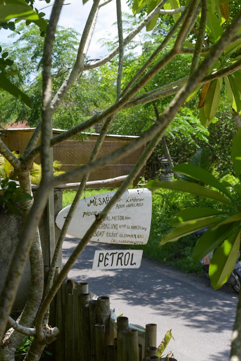 Mesari Hut Lembongan Hotell Eksteriør bilde